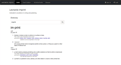 Desktop Screenshot of leonardo.net