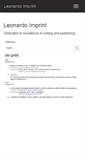 Mobile Screenshot of leonardo.net