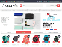 Tablet Screenshot of leonardo.si