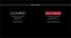 Desktop Screenshot of leonardo.com.pl