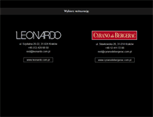 Tablet Screenshot of leonardo.com.pl